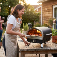 Propane Outdoor Pizza Oven Gas Pizza Oven — Lifestyle